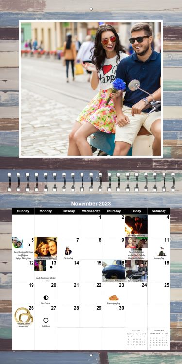 Create 12x12 Custom Photo Calendars: Create Photo Calendars