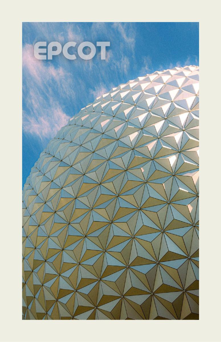 Epcot Poster