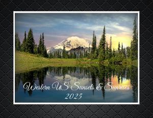 Western US Sunsets & Sunrises Calendar 2025