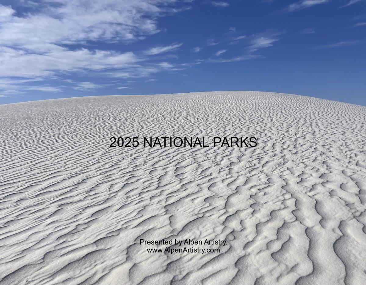 2025 National Parks Calendar