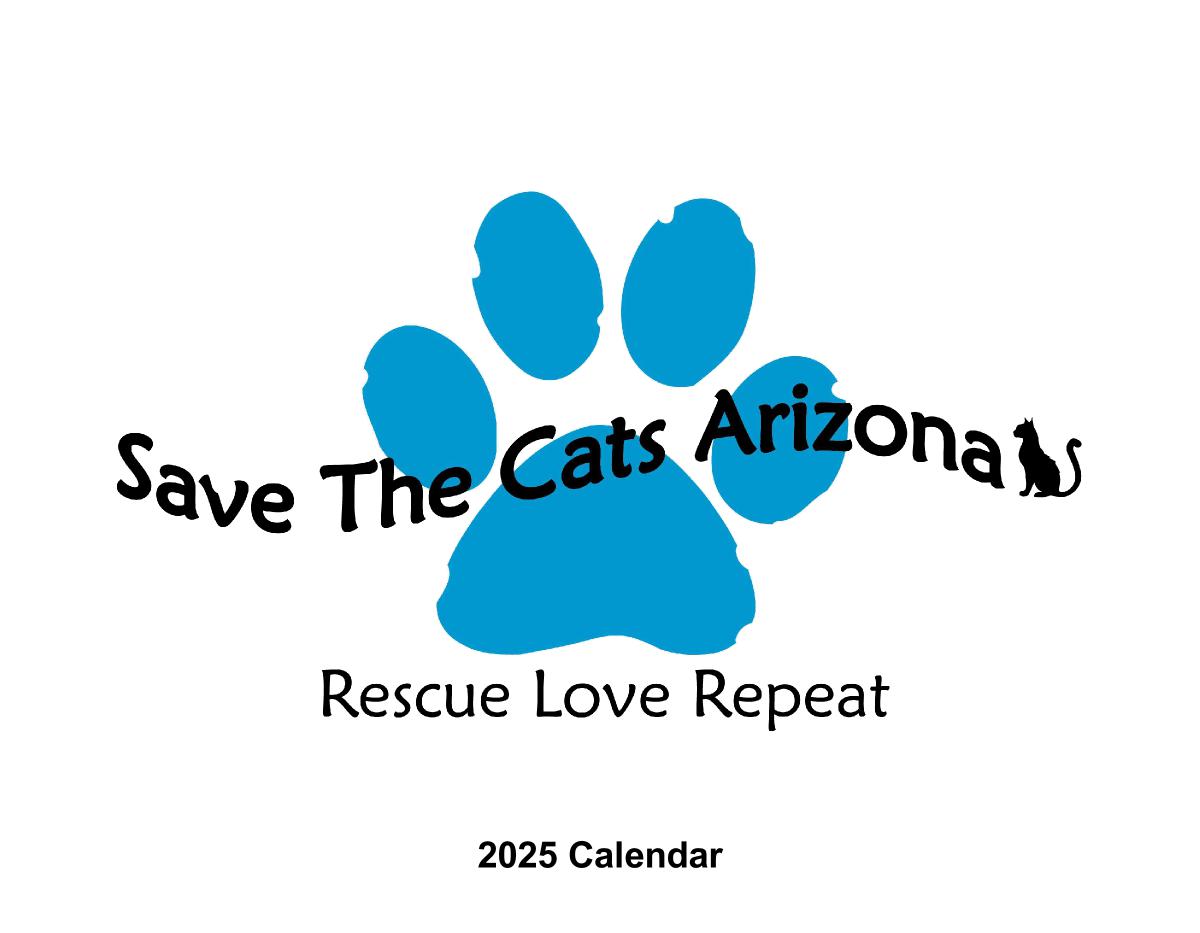 Save the Cats Arizona 2025 Calendar