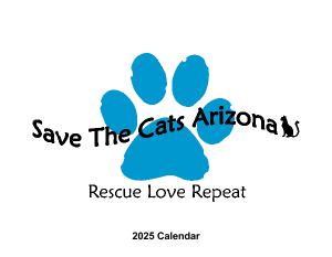 Save the Cats Arizona 2025 Calendar