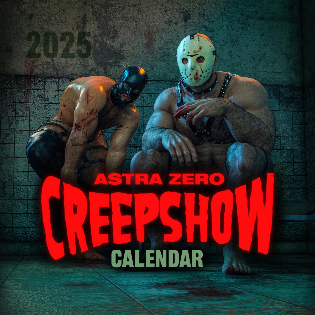 Astra Zero: CREEPSHOW Calendar 2025