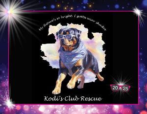 2025 Kodi's Club (Rottweiler) Rescue Calendar