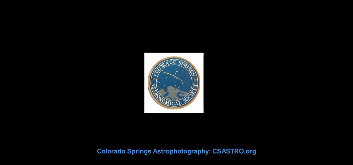 Desktop 2025 Calendar: CO Springs Astrophotography