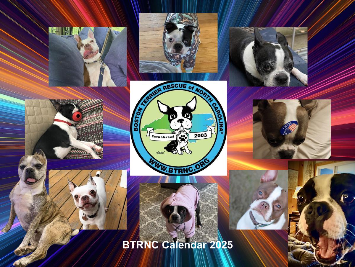 2025 BTRNC Calendar