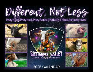 2025 Butterfly Valley Rescue & Sanctuary Calendar