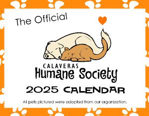 Calaveras Humane Society Calendar