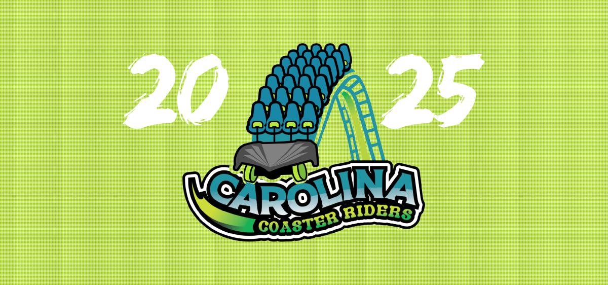 Carolina Coaster Riders 2025 Desk Calendar