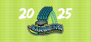 Carolina Coaster Riders 2025 Desk Calendar