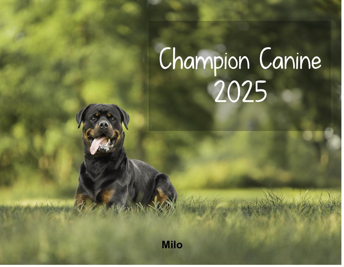 2025 Champion Canine