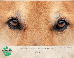 2025 COA Chinook Dog Calendar