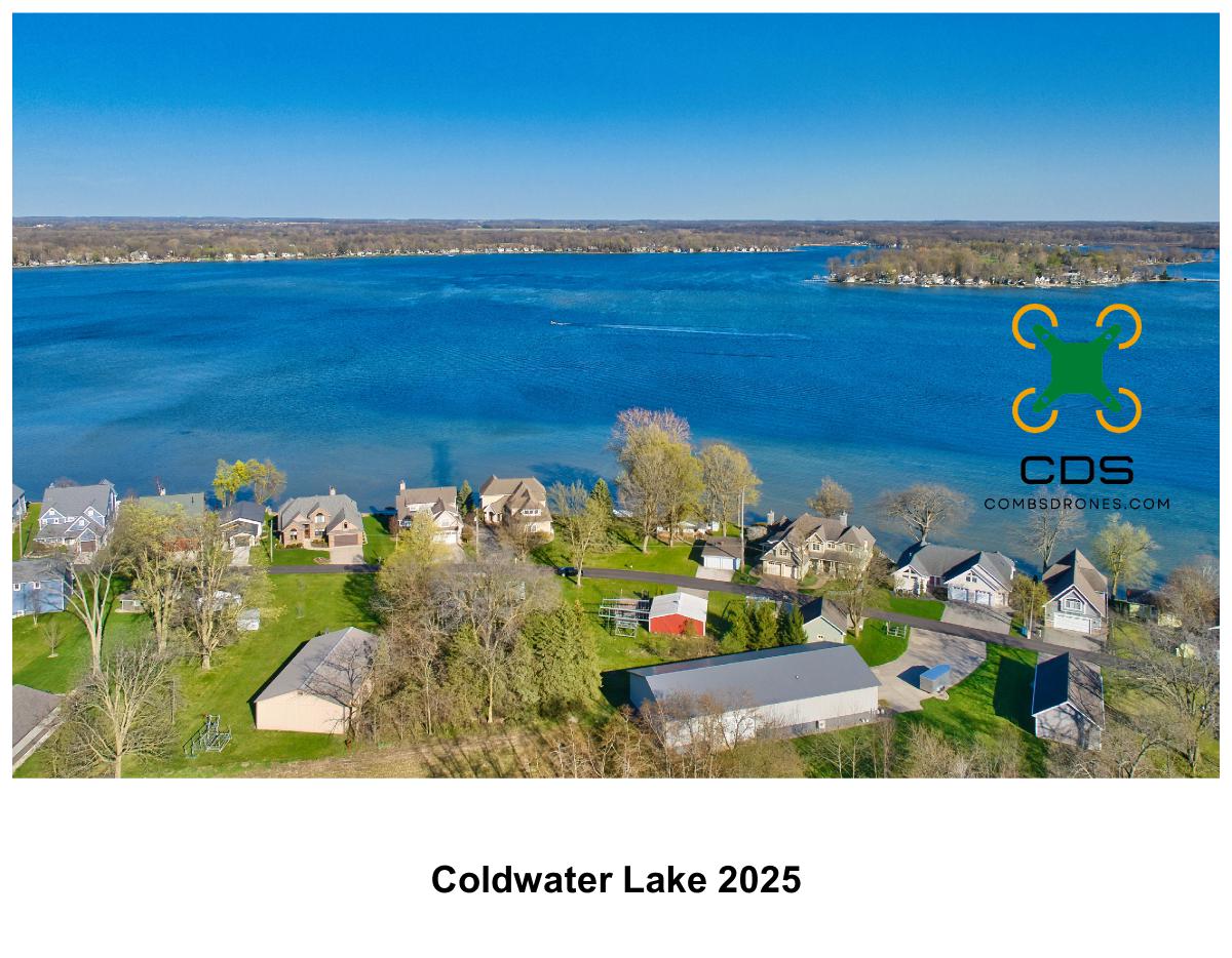 Coldwater Lake 2025 Wall Calendar