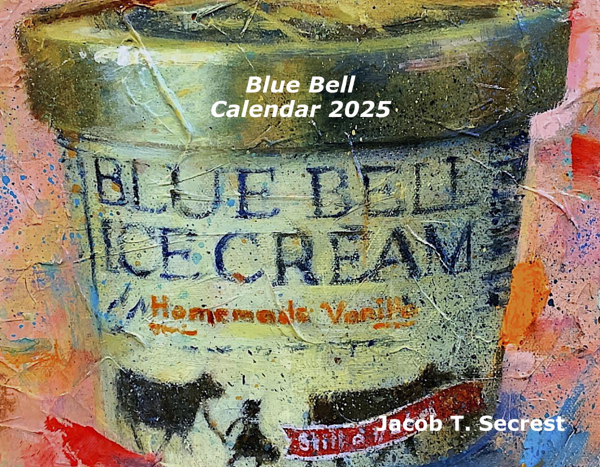 Blue Bell Calendar 2025