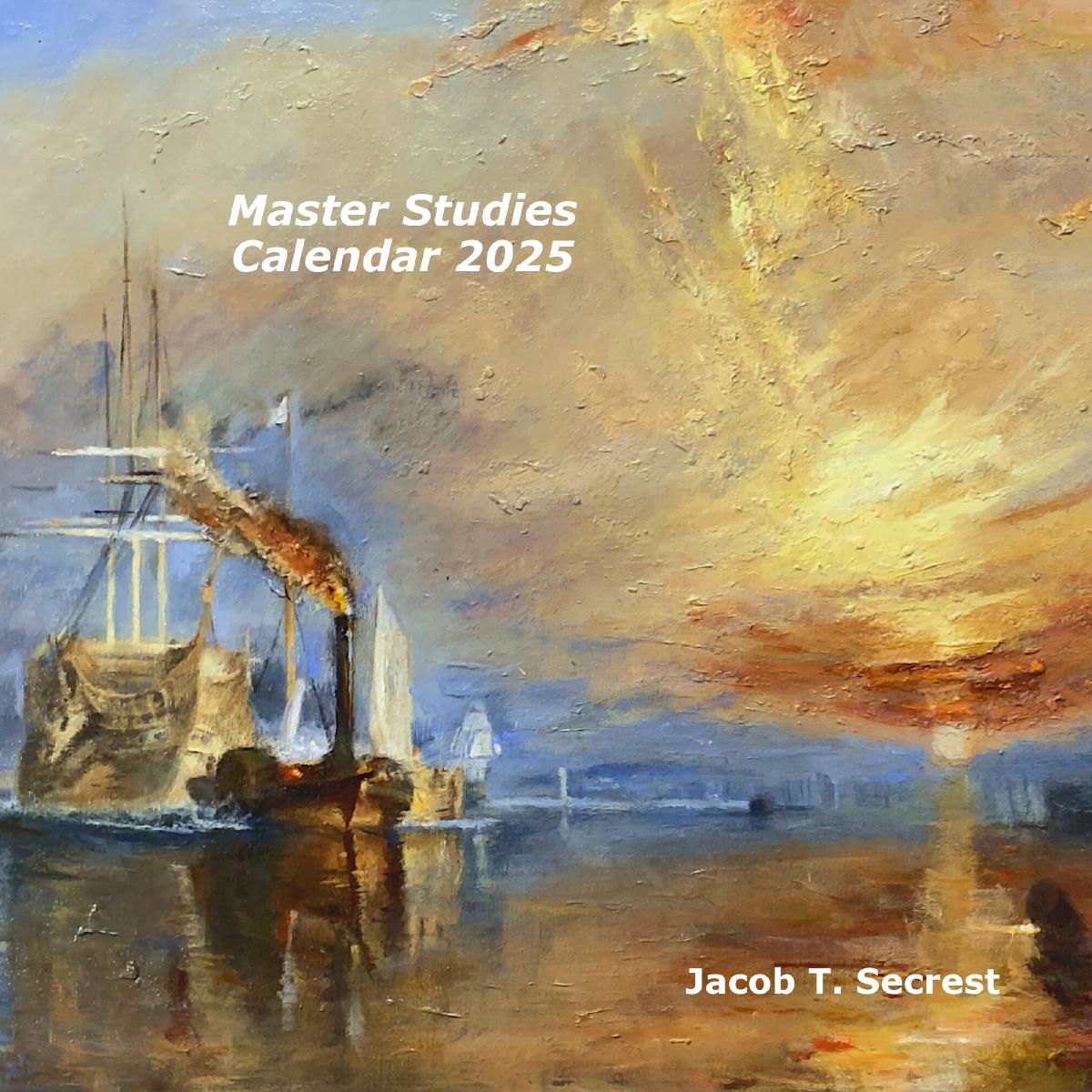 Master Studies Calendar 2025