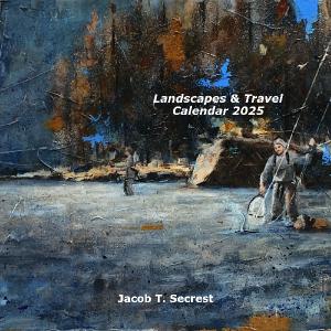 Landscapes & Travel Calendar 2025 - 12x12