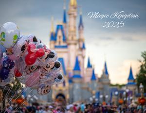 2025 Magic Kingdom Calendar