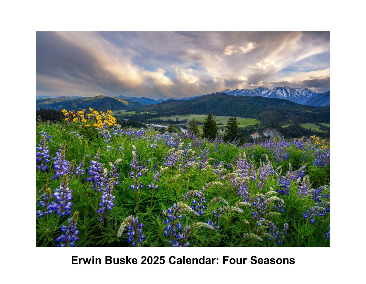 Erwin Buske Photography 2025 Four Seasons Calendar