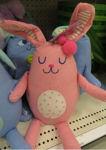 Sleeping Pink Bunny