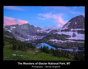 2025 Glacier National Park Wall Calendar