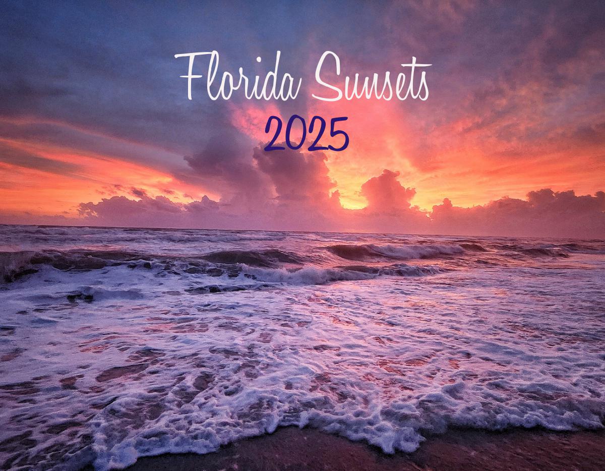 XL 2025 Florida Sunsets Calendar