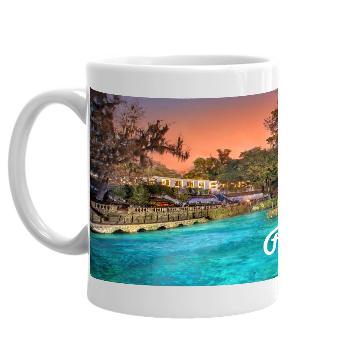 Historic Radium Spring in Georgia Coffee Mug