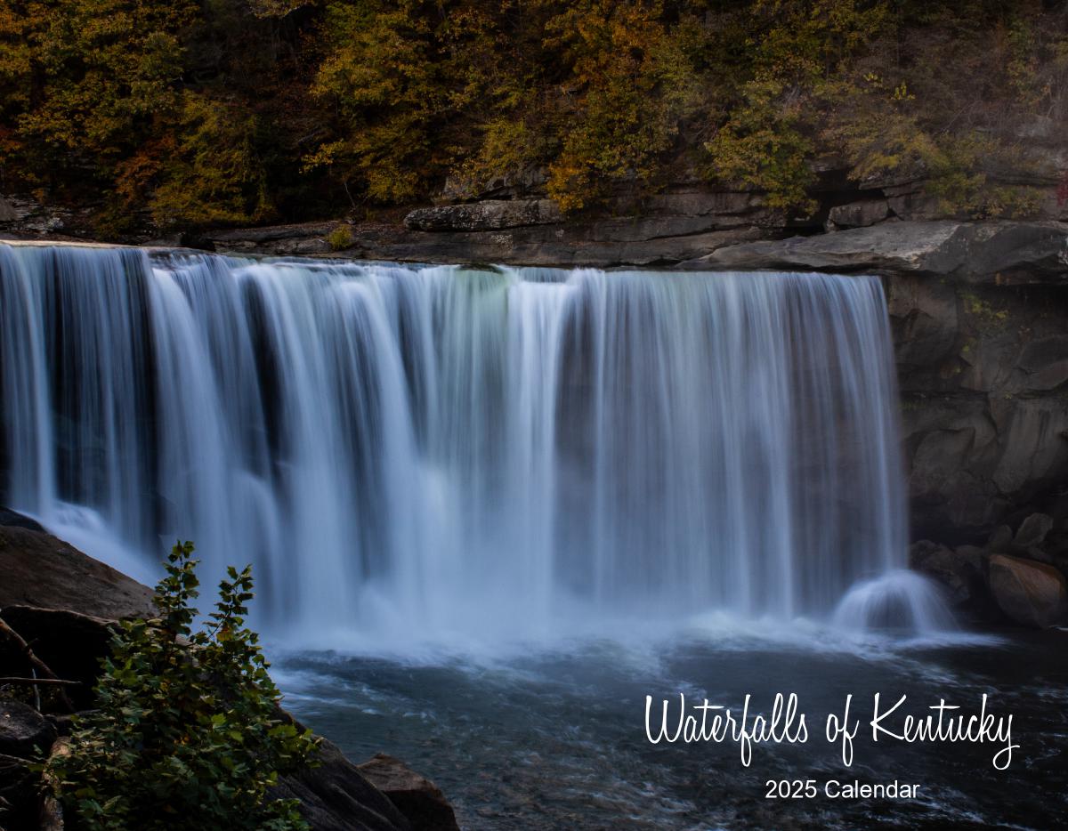 Waterfalls of Kentucky 2025 Calendar