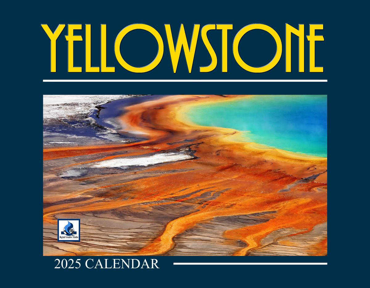 2025 Yellowstone XL Wall Calendar