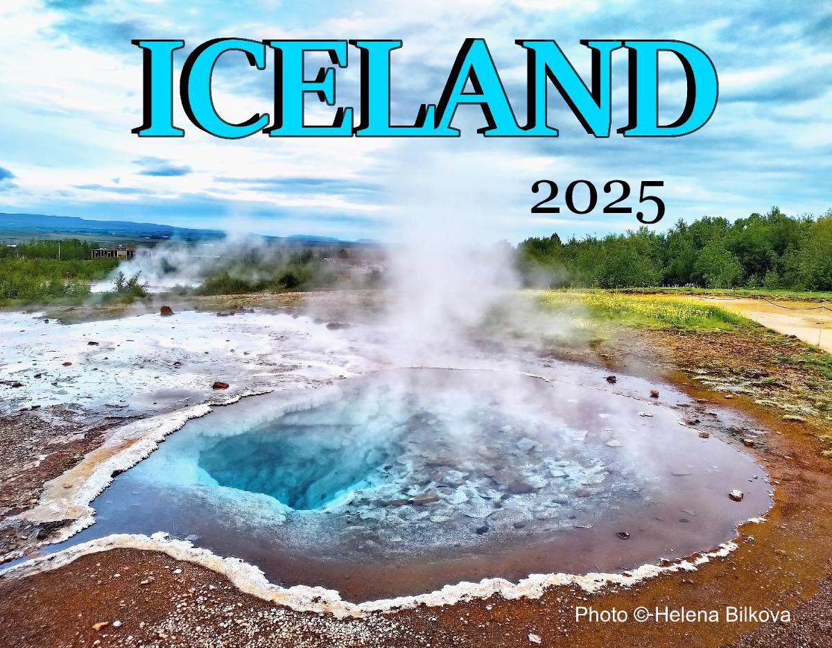 2025 Iceland XL Wall Calendar