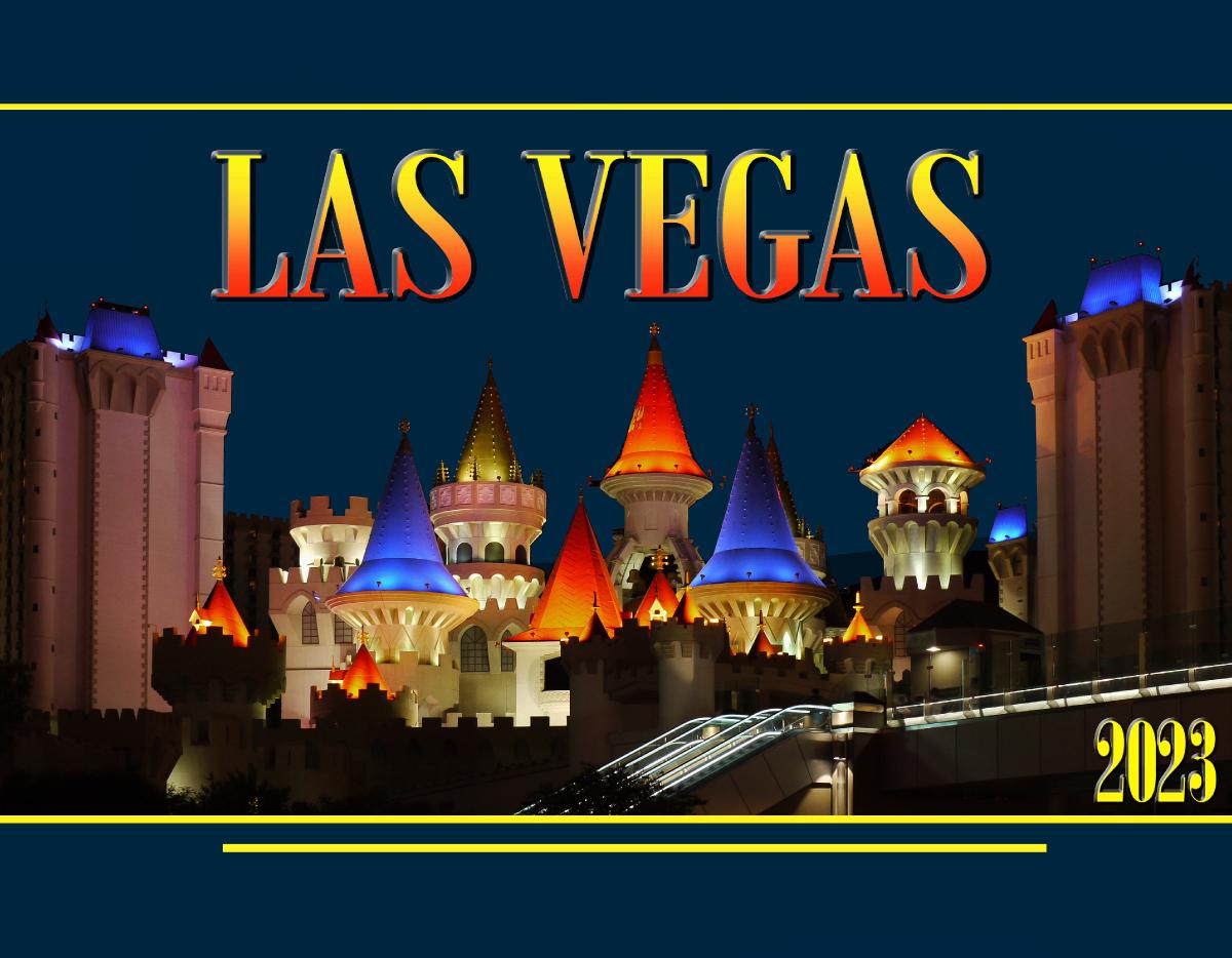 2023 Las Vegas Wall Calendar Create Photo Calendars