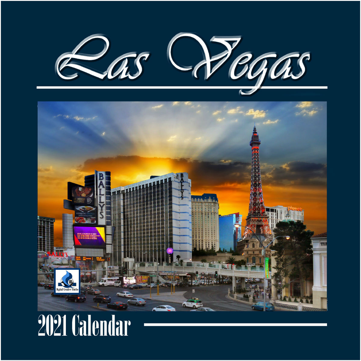 2021 Las Vegas SQ Wall Calendar Create Photo Calendars