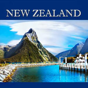 New Zealand SQ Wall Calendar 2025