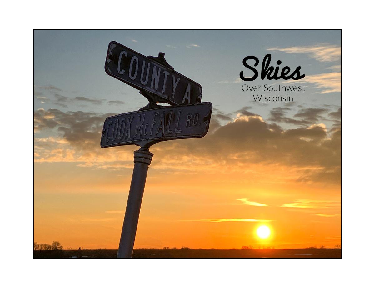 Skies of Southwest Wisconsin 2025 Wall Calendar