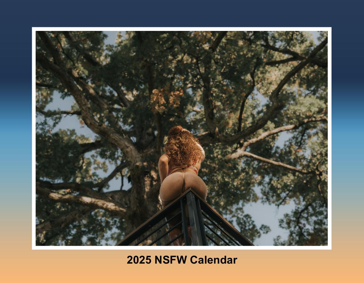 2025 NSFW Calendar