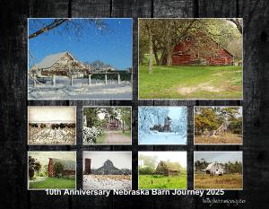 10th Anniversary Barn Calendar 2025