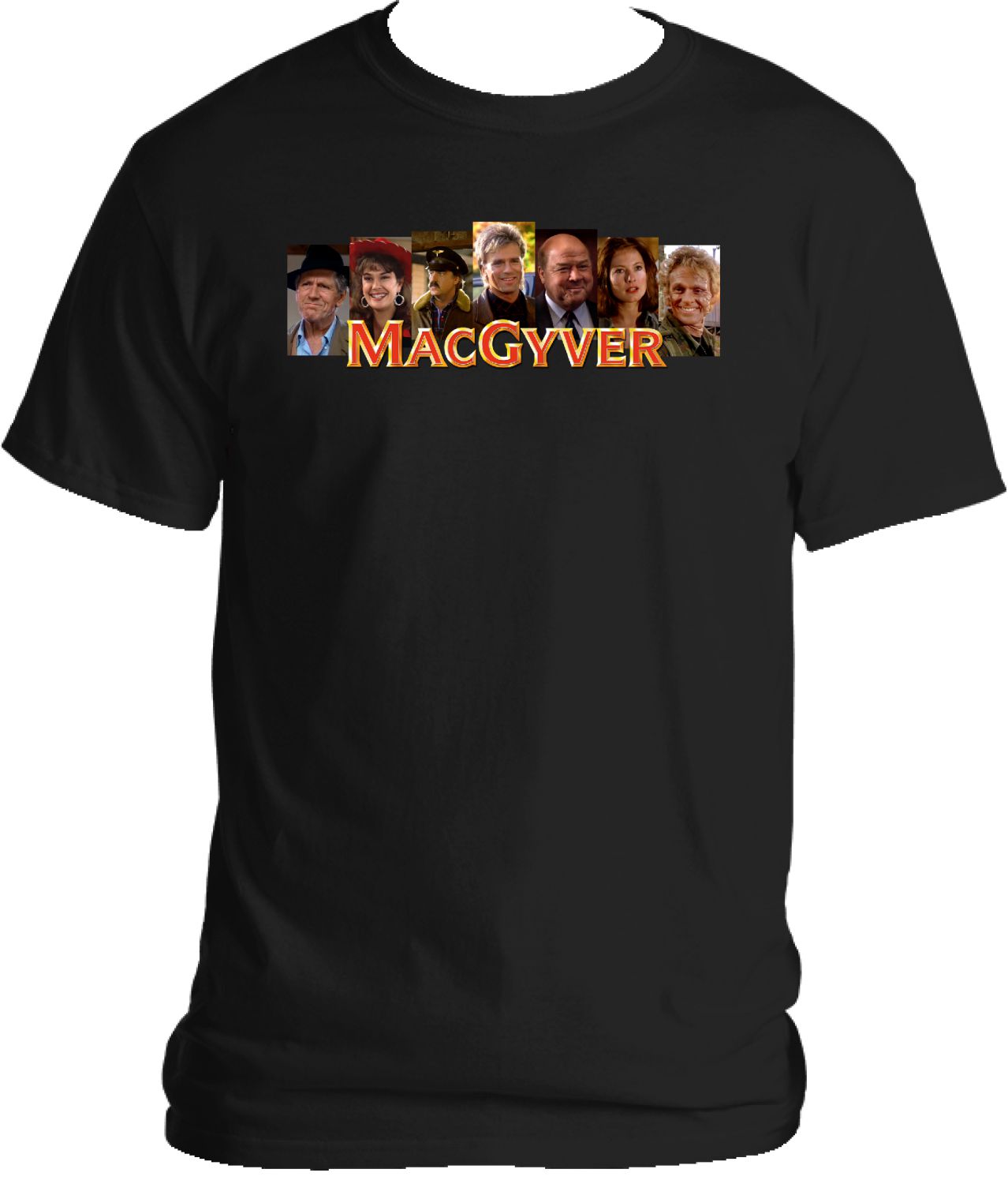 MacGyver Main Characters Tee