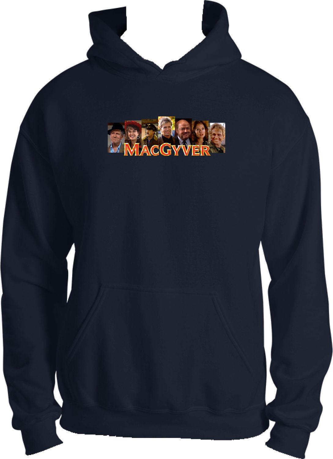 MacGyver Main Characters Hoodie