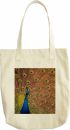 peacocks tote bags