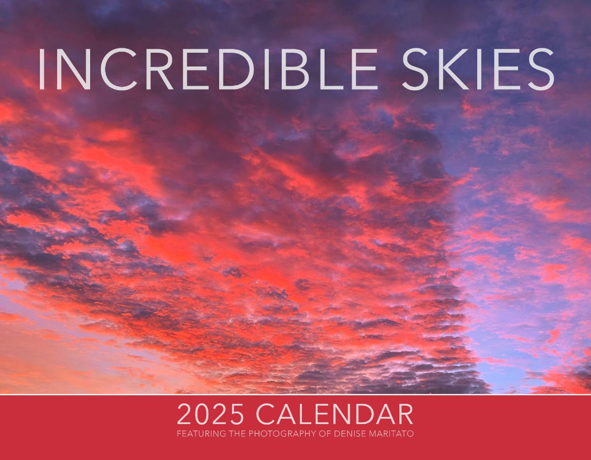 2025 Incredible Skies Wall Calendar