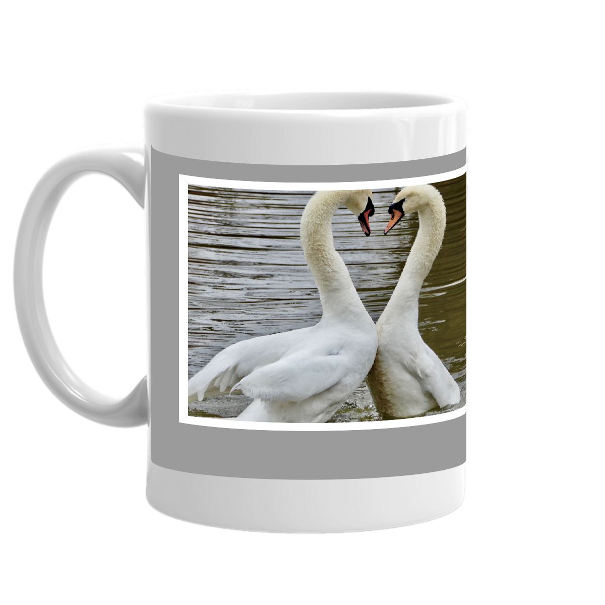 MUTE SWAN FAMILY MUG