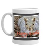 HAPPY BIRTHDAY FRIEND SQUIRREL MUG