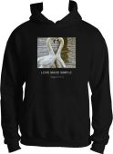 LOVE MADE SIMPLE SWAN HOODIE