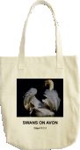 SWANS ON AVON TOTE BAG