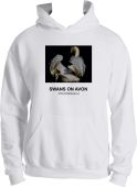 SWANS ON AVON, HOODIE WHITE