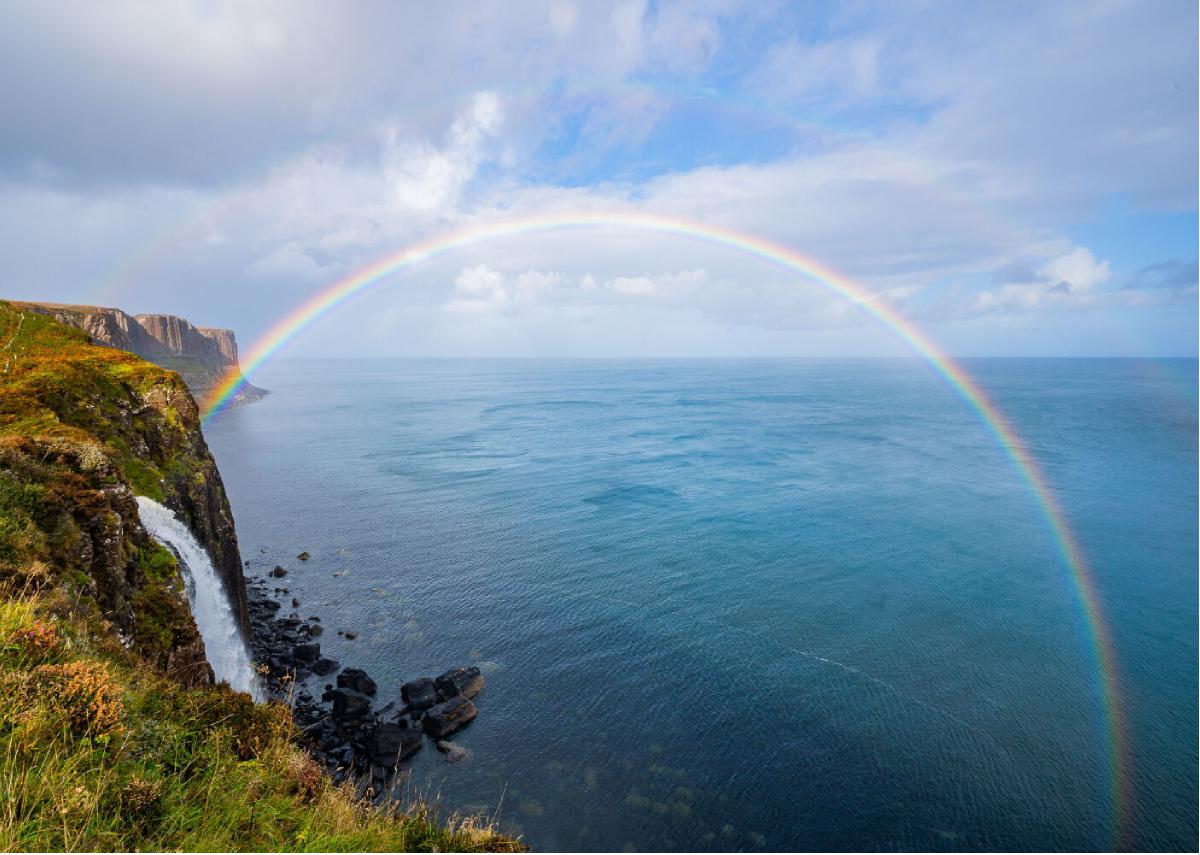 Kilt Rock Waterfall, Scotland