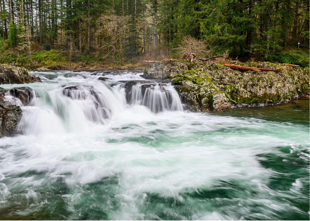 Lucia Falls, Washington