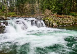 Lucia Falls, Washington