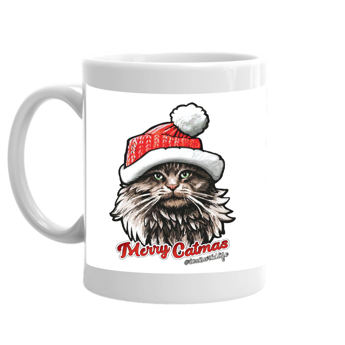 Christmas Coffee Mug Louiswildlife