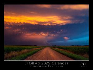 STORMS 2025 Calendar by Melanie Metz