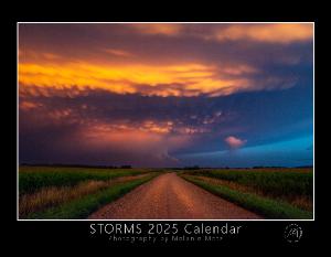 STORMS 2025 Calendar by Melanie Metz